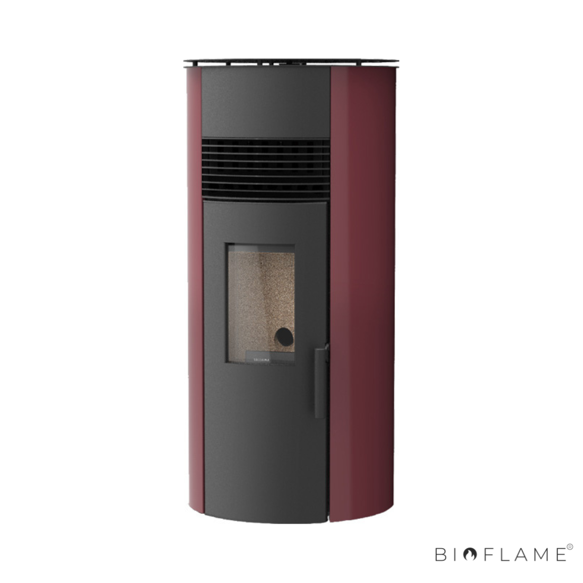 SALAMANDRA A PELLETS CANALIZÁVEL - SOLZAIMA AMAZON 9 KW