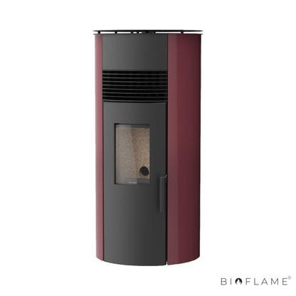 SALAMANDRA A PELLETS CANALIZÁVEL - SOLZAIMA AMAZON 9 KW