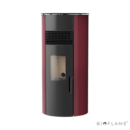 SALAMANDRA A PELLETS CANALIZÁVEL - SOLZAIMA AMAZON 9 KW