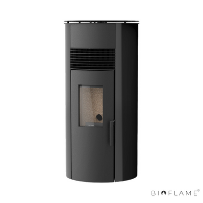 SALAMANDRA A PELLETS CANALIZÁVEL - SOLZAIMA AMAZON 9 KW
