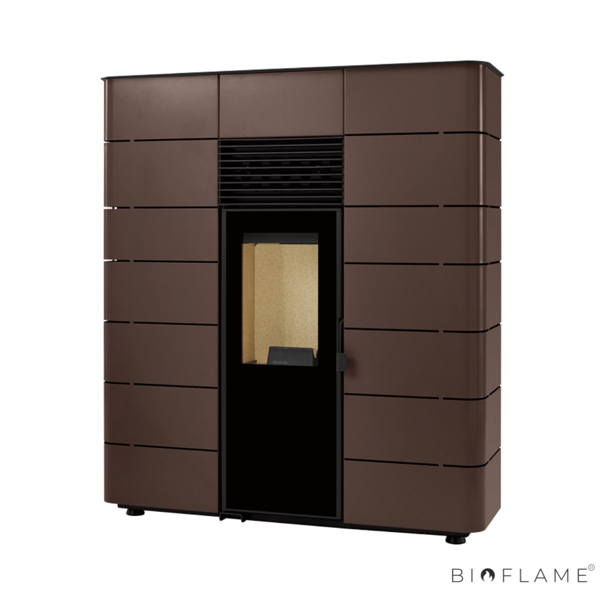 SALAMANDRA A PELLETS CANALIZÁVEL - SOLZAIMA NEVADA 7 KW