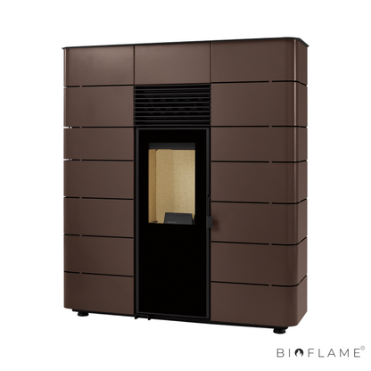 SALAMANDRA A PELLETS CANALIZÁVEL - SOLZAIMA NEVADA 7 KW