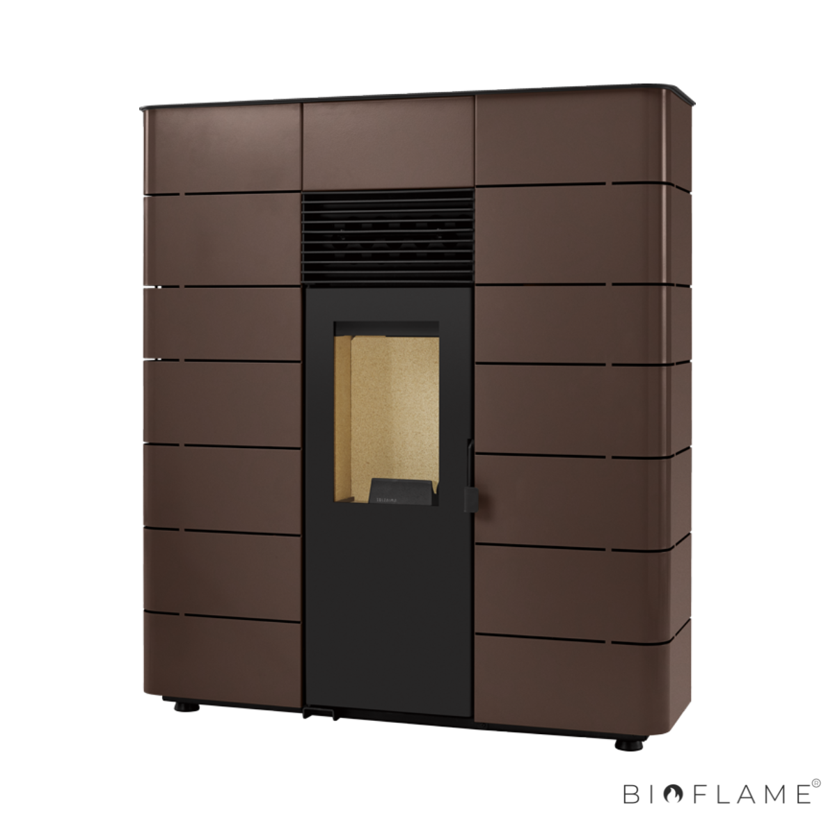 SALAMANDRA A PELLETS CANALIZÁVEL - SOLZAIMA NEVADA 7 KW