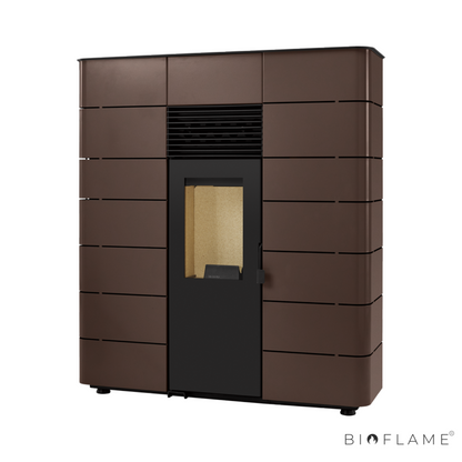 SALAMANDRA A PELLETS CANALIZÁVEL - SOLZAIMA NEVADA 7 KW