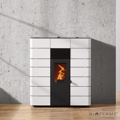 SALAMANDRA A PELLETS CANALIZÁVEL - SOLZAIMA NEVADA 7 KW