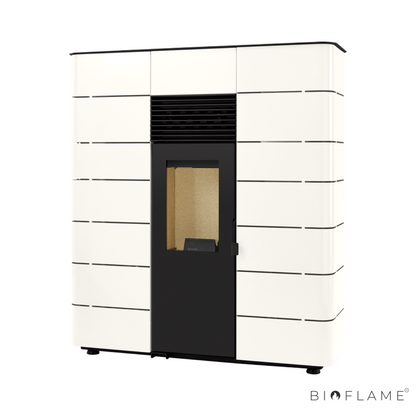 SALAMANDRA A PELLETS CANALIZÁVEL - SOLZAIMA NEVADA 7 KW