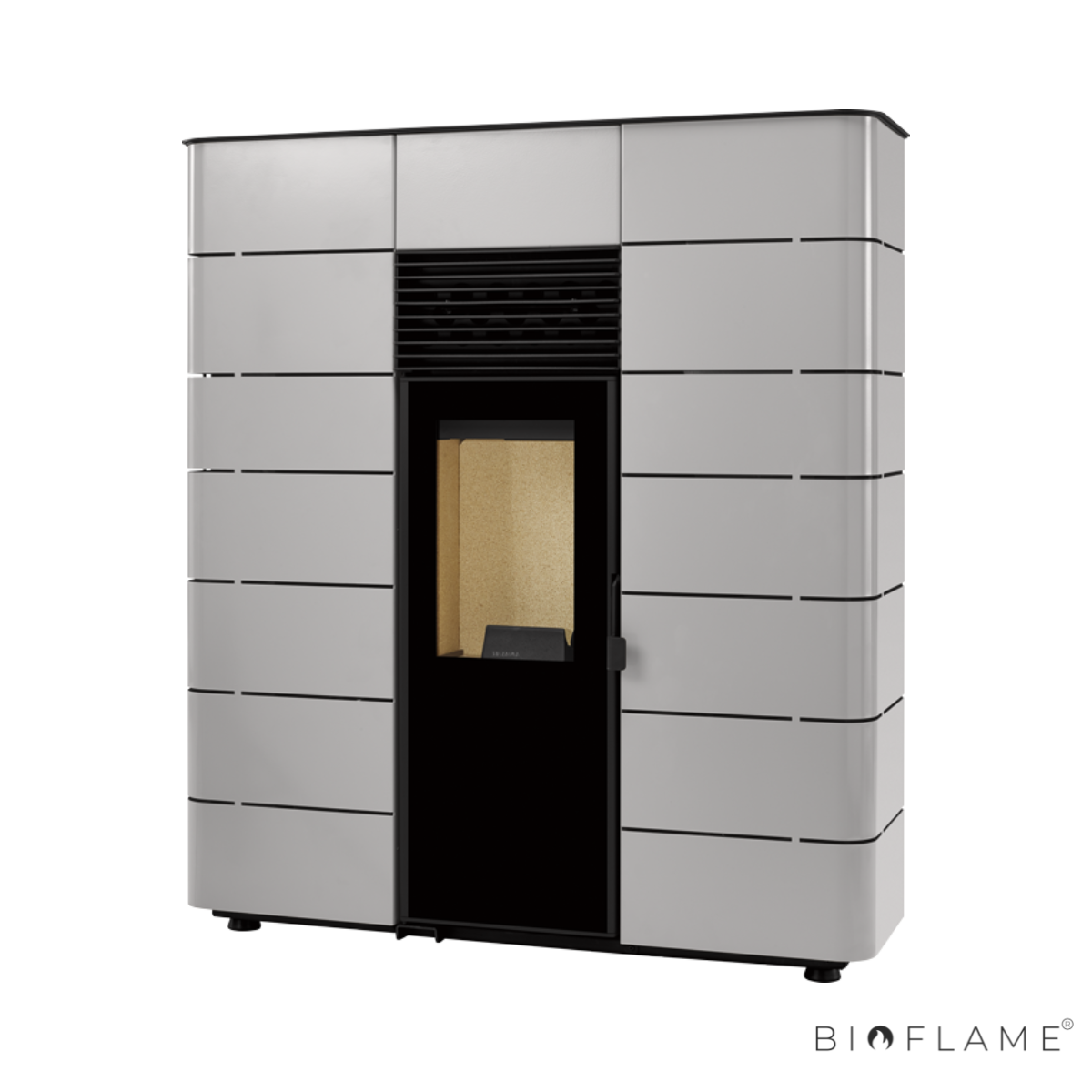 SALAMANDRA A PELLETS CANALIZÁVEL - SOLZAIMA NEVADA 7 KW