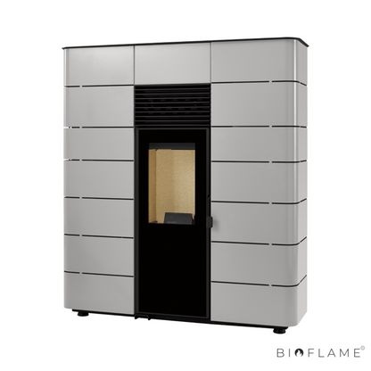 SALAMANDRA A PELLETS CANALIZÁVEL - SOLZAIMA NEVADA 7 KW