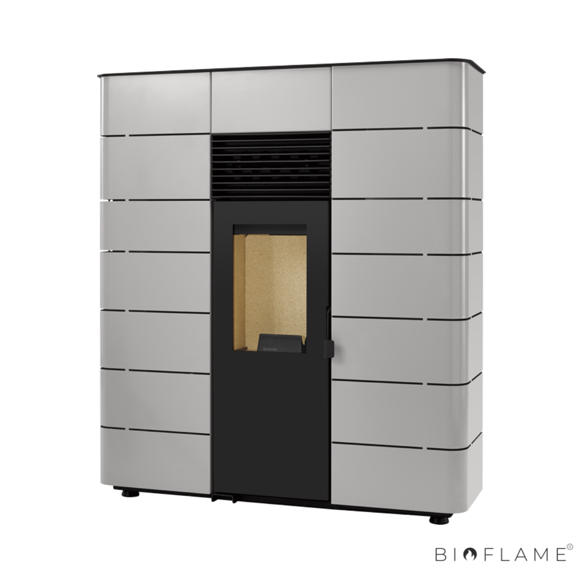 SALAMANDRA A PELLETS CANALIZÁVEL - SOLZAIMA NEVADA 7 KW