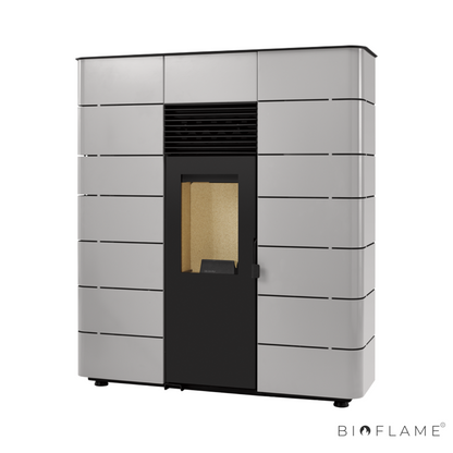 SALAMANDRA A PELLETS CANALIZÁVEL - SOLZAIMA NEVADA 7 KW