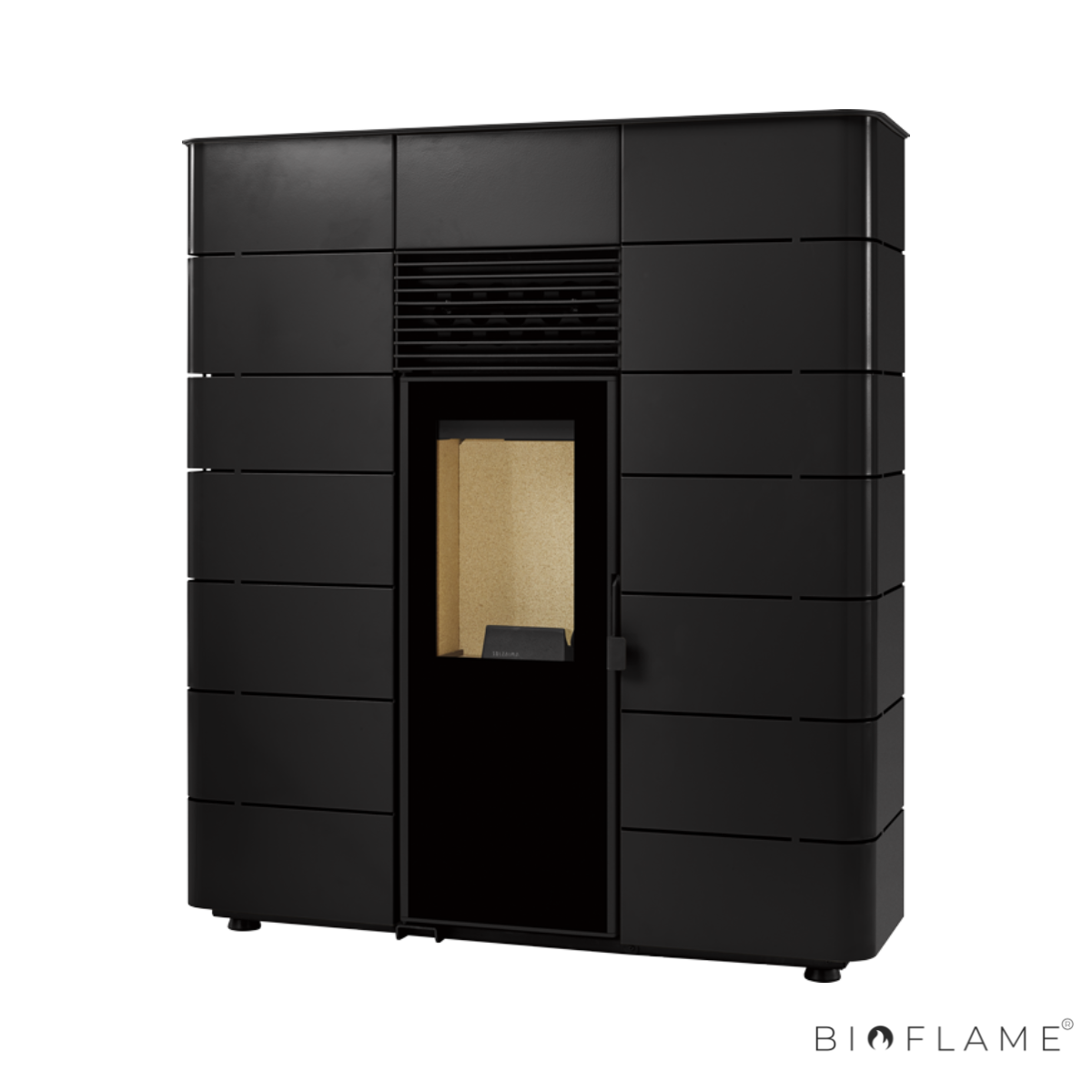 SALAMANDRA A PELLETS CANALIZÁVEL - SOLZAIMA NEVADA 7 KW