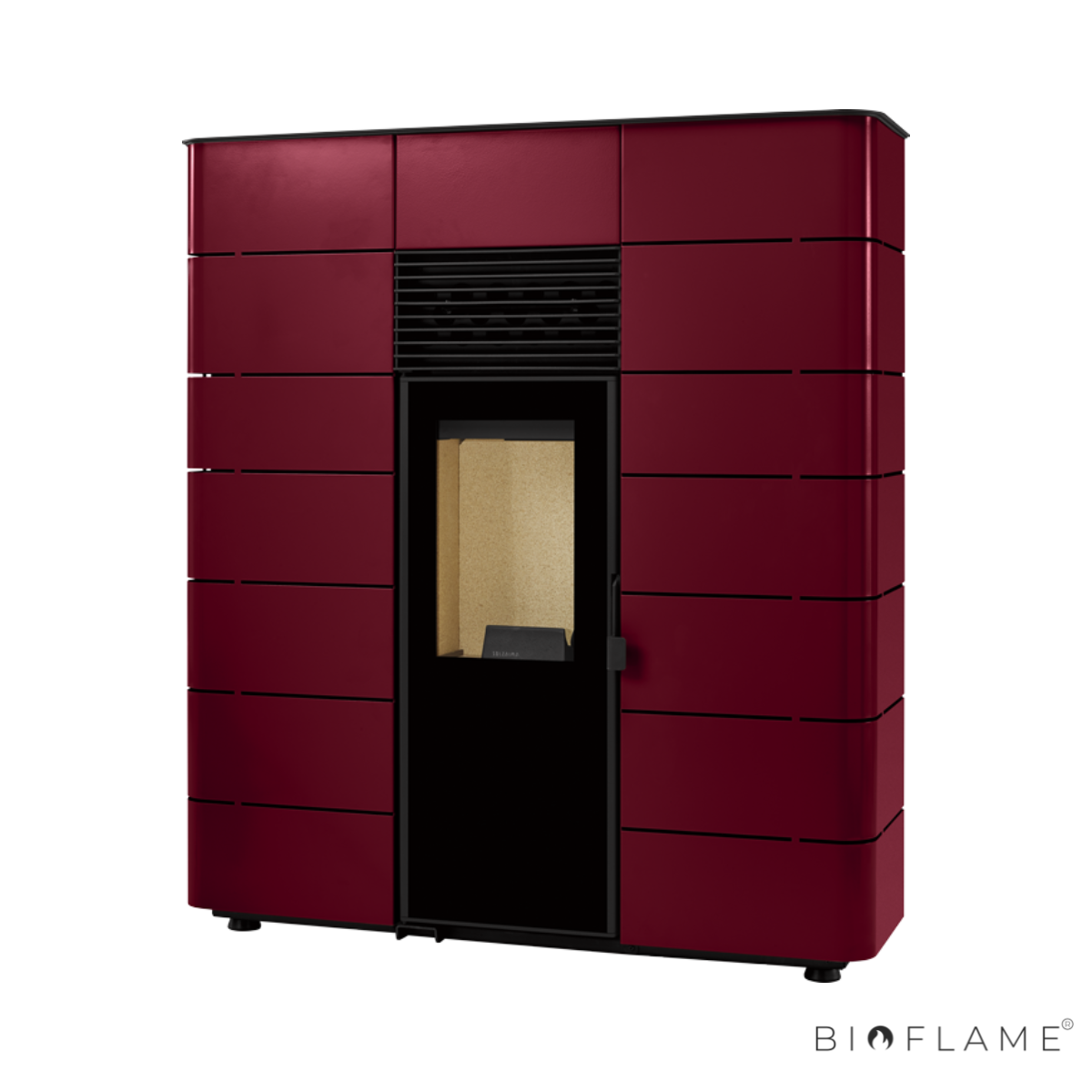SALAMANDRA A PELLETS CANALIZÁVEL - SOLZAIMA NEVADA 7 KW