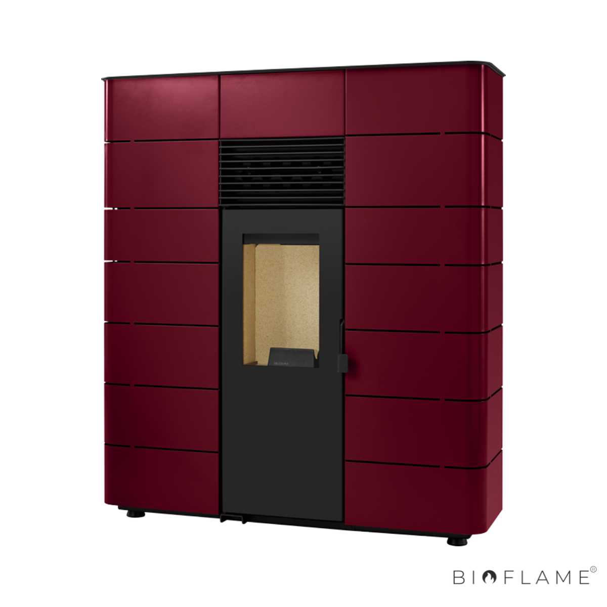 SALAMANDRA A PELLETS CANALIZÁVEL - SOLZAIMA NEVADA 7 KW