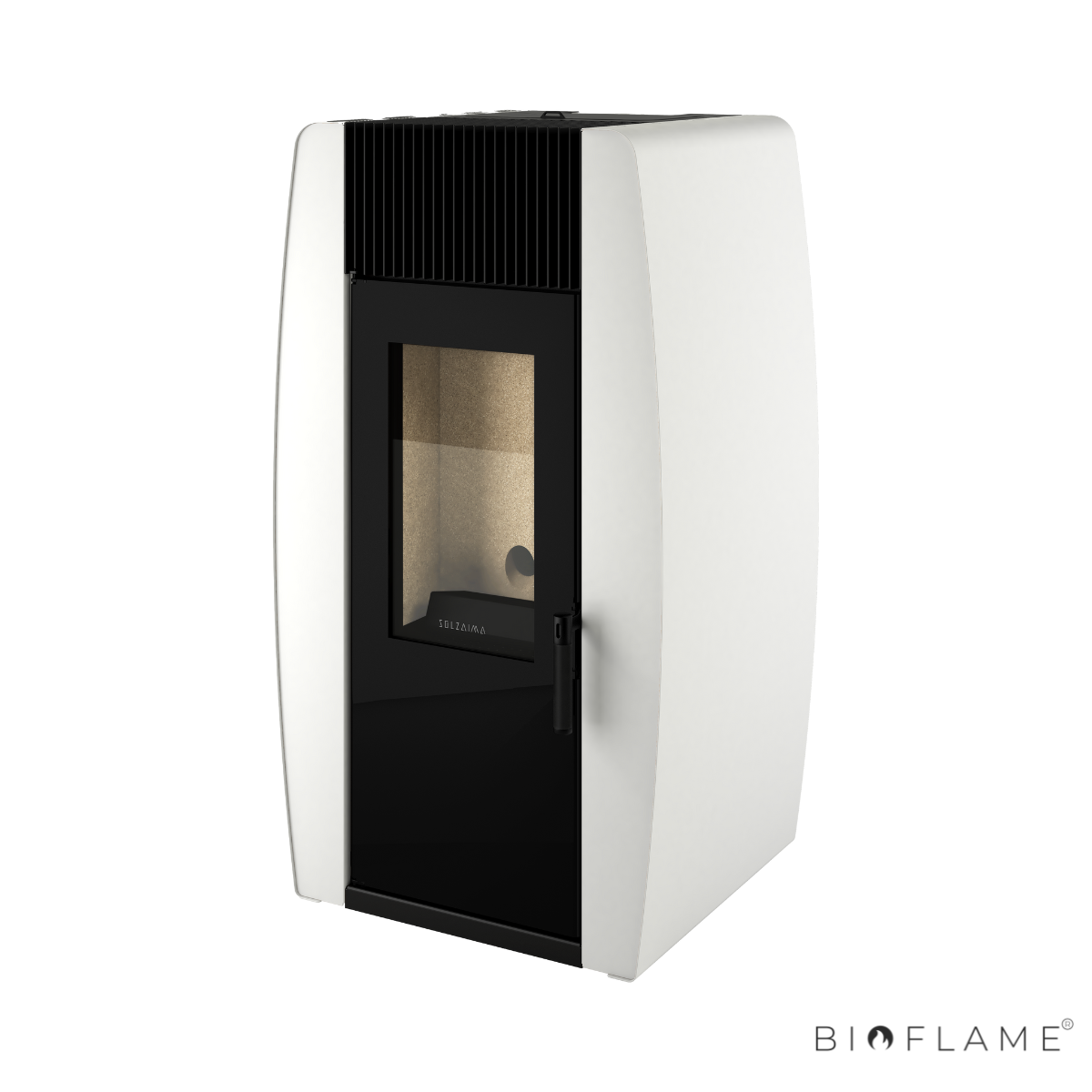 SALAMANDRA A PELLETS CANALIZÁVEL - SOLZAIMA PINE COLLECTION 12 KW