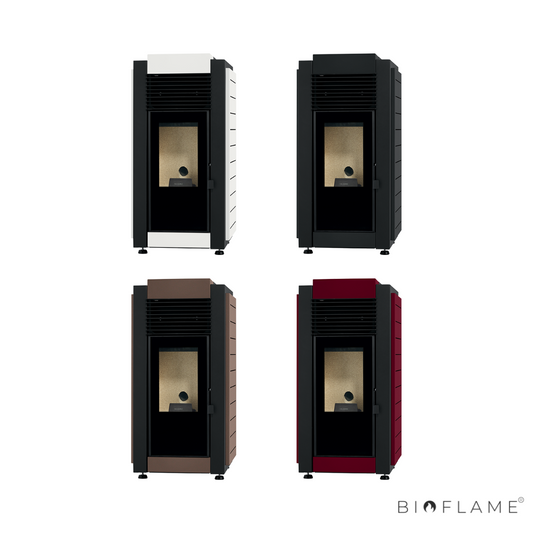 SALAMANDRA A PELLETS - SOLZAIMA ALPES 8 KW