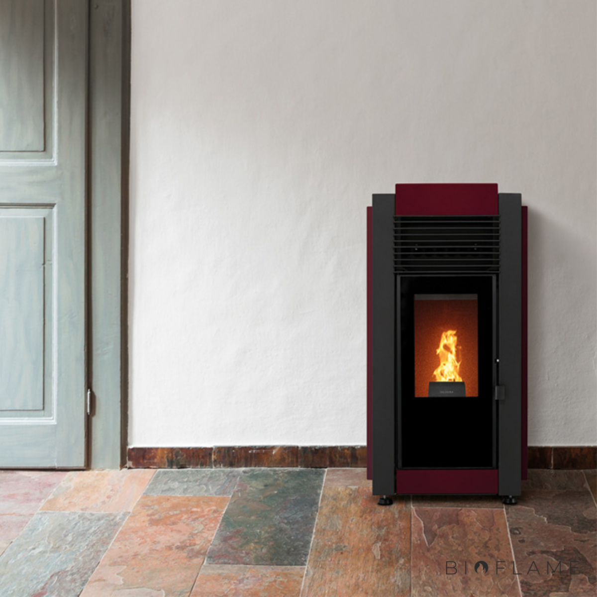 SALAMANDRA A PELLETS - SOLZAIMA ALPES 10 KW