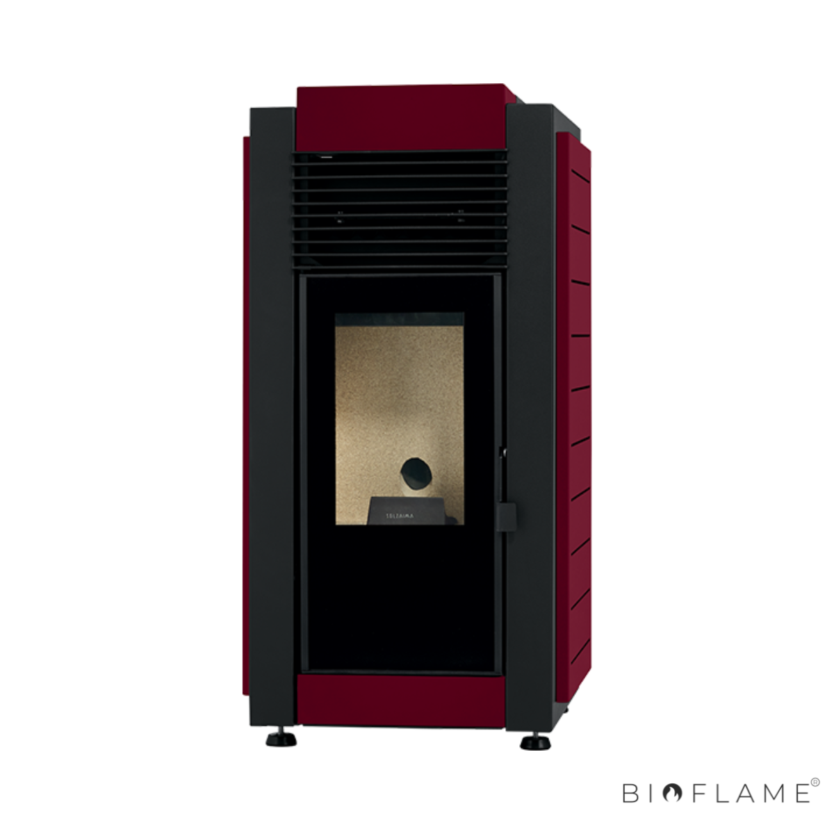 SALAMANDRA A PELLETS - SOLZAIMA ALPES 8 KW