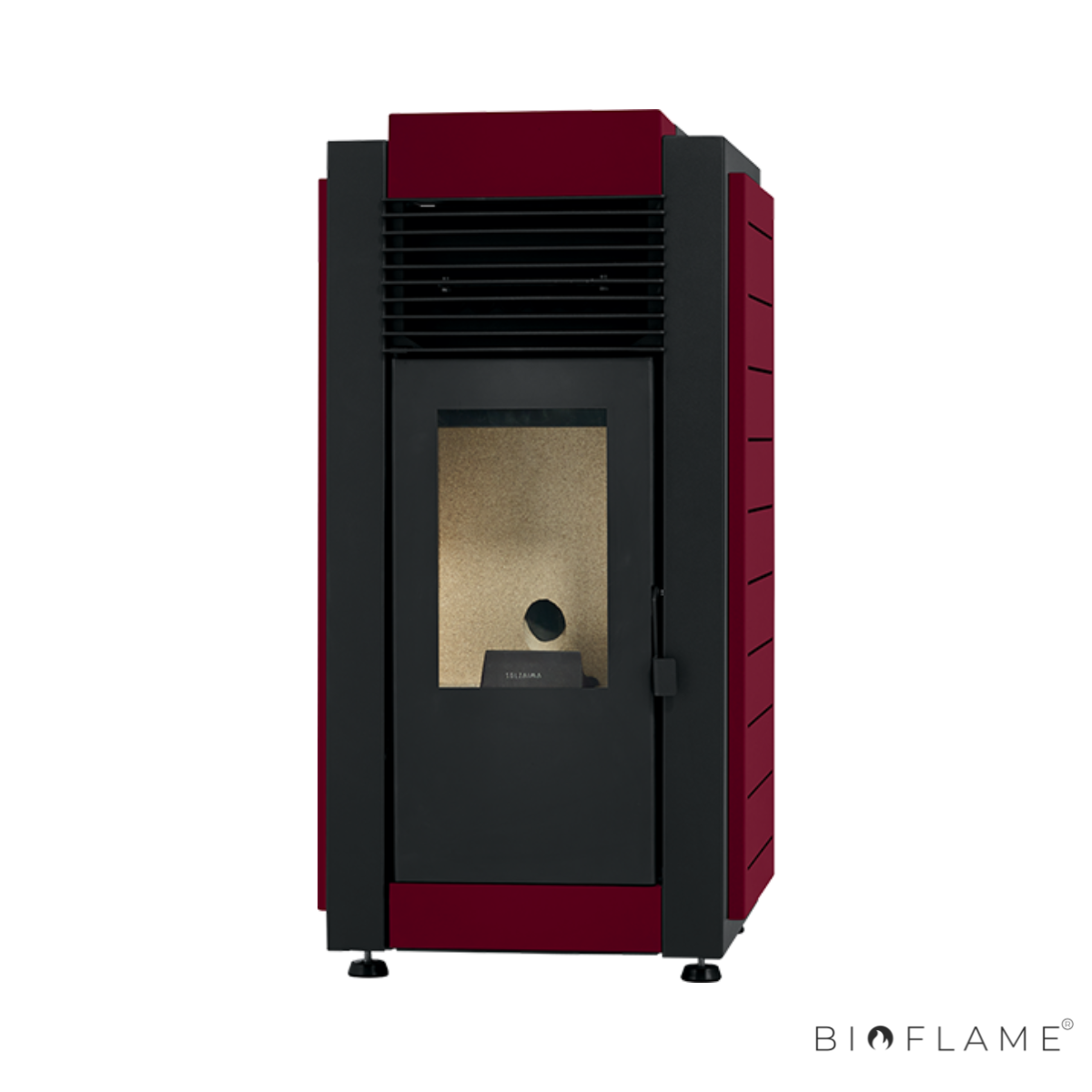 SALAMANDRA A PELLETS - SOLZAIMA ALPES 8 KW