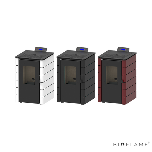 SALAMANDRA A PELLETS - SOLZAIMA EUROPA 8 KW