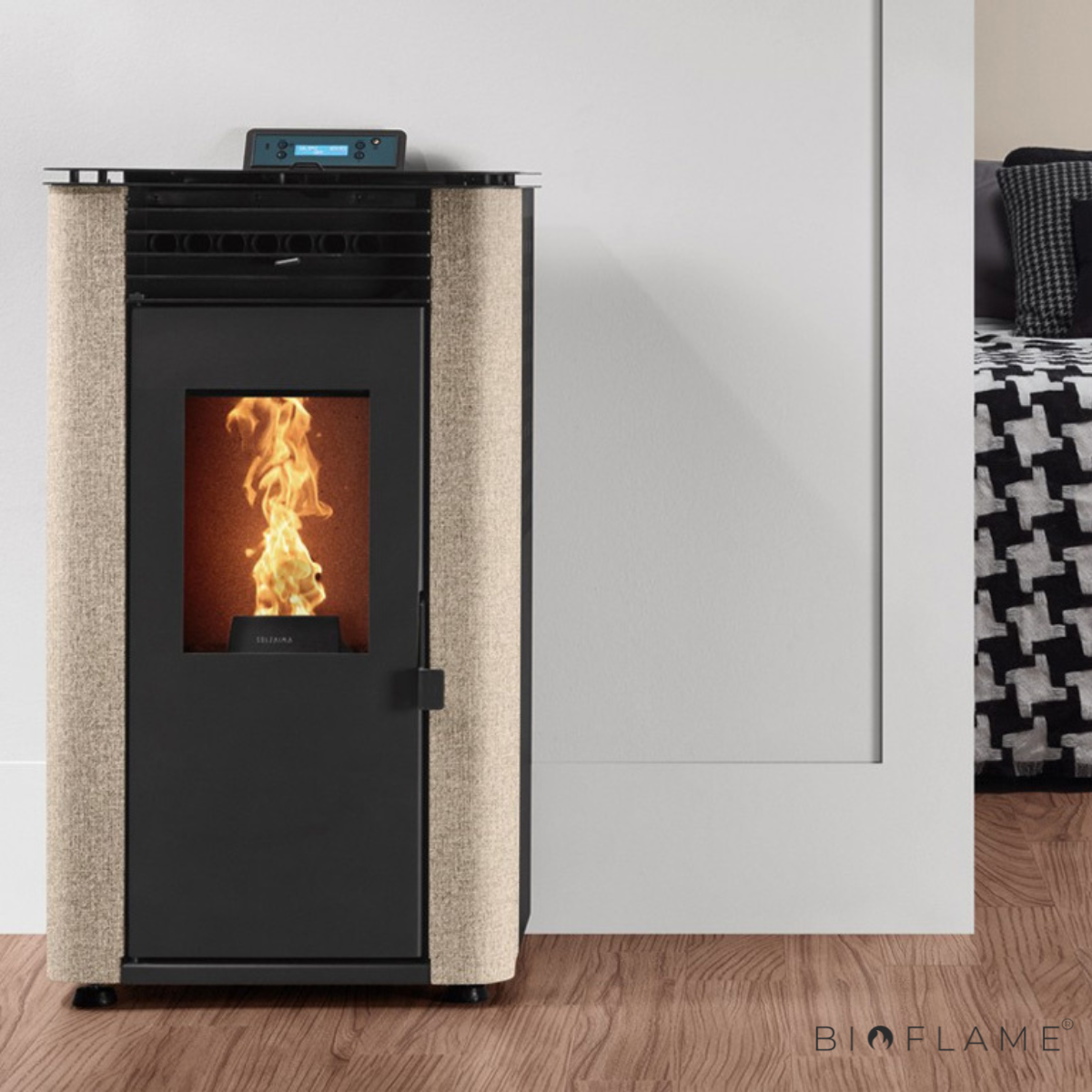 SALAMANDRA A PELLETS - SOLZAIMA FUJI COLLECTION 8 KW