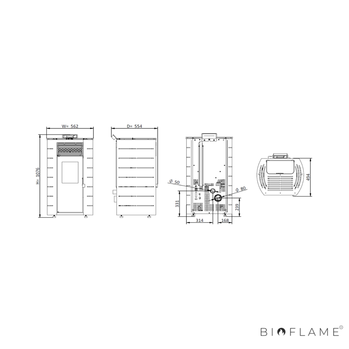 SALAMANDRA A PELLETS - SOLZAIMA K2 COLLECTION 10 KW