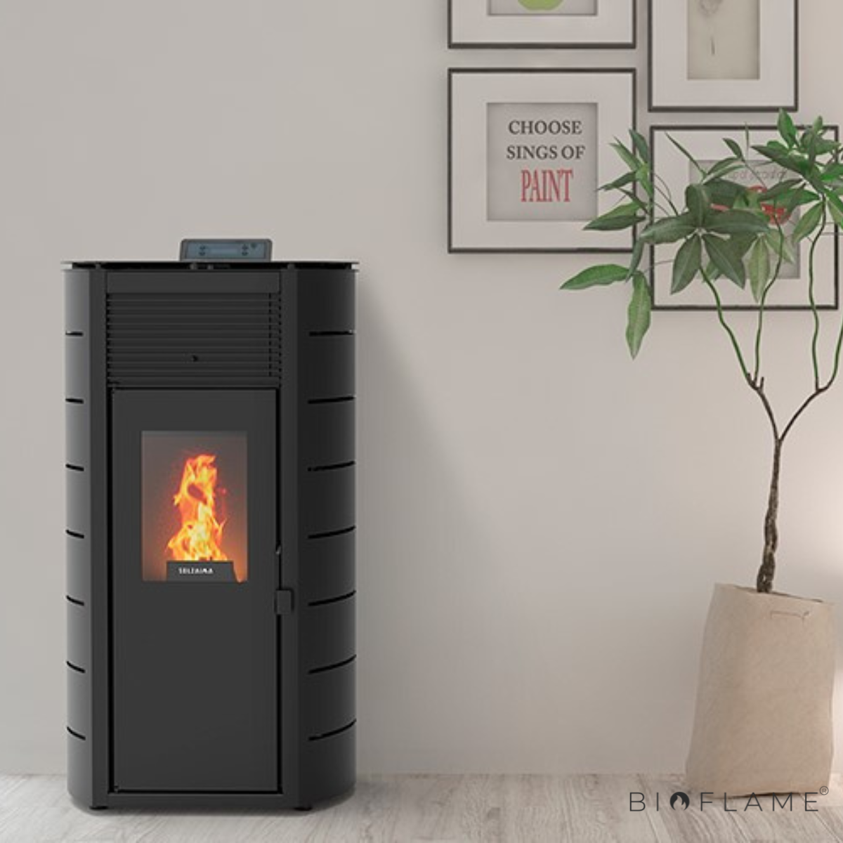 SALAMANDRA A PELLETS - SOLZAIMA K2 COLLECTION 10 KW