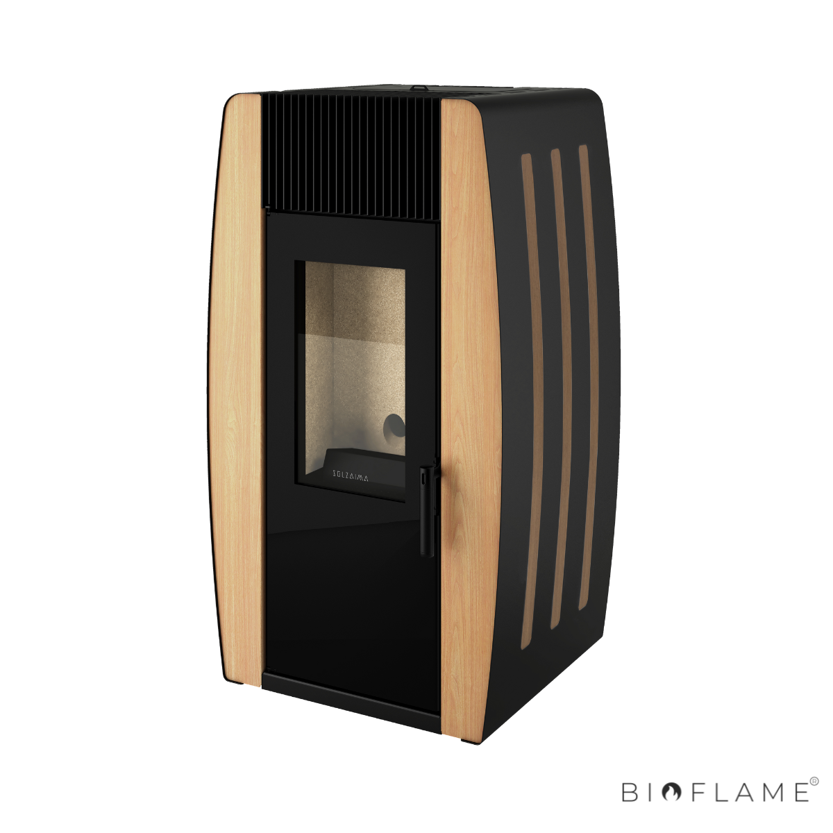 SALAMANDRA A PELLETS - SOLZAIMA PINE 10 KW