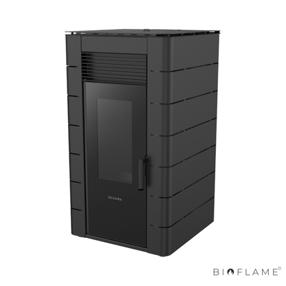 SALAMANDRA A PELLETS PARA AQUECIMENTO CENTRAL - SOLZAIMA HIDRO HIMALAIA 12 KW