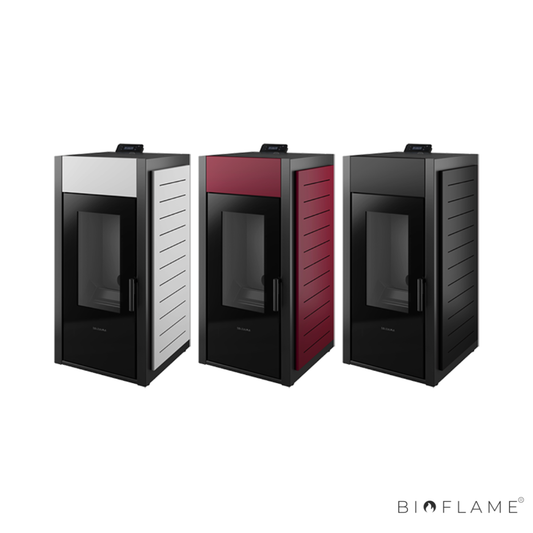 SALAMANDRA A PELLETS PARA AQUECIMENTO CENTRAL - SOLZAIMA HIDRO DOURO 17 KW