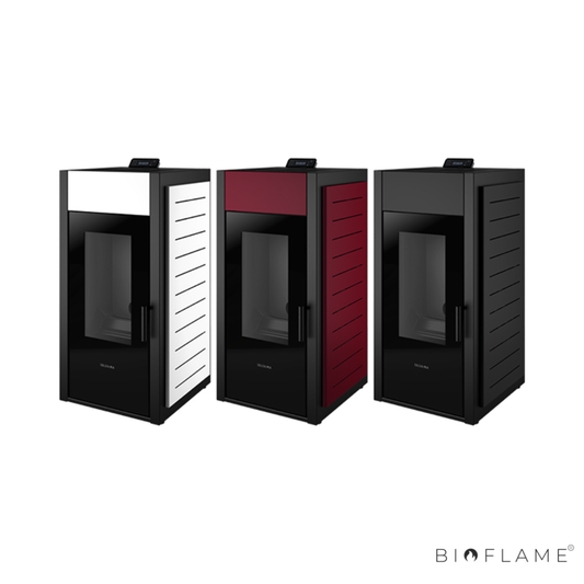 SALAMANDRA A PELLETS PARA AQUECIMENTO CENTRAL - SOLZAIMA HIDRO DOURO 23 KW