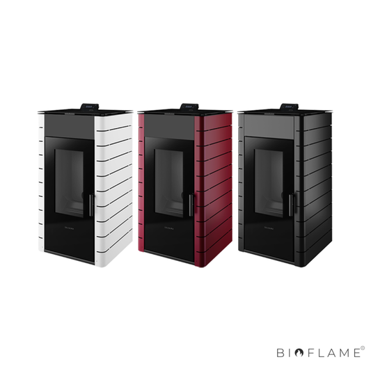 SALAMANDRA A PELLETS PARA AQUECIMENTO CENTRAL - SOLZAIMA HIDRO HIMALAIA 17 KW