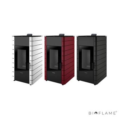 SALAMANDRA A PELLETS PARA AQUECIMENTO CENTRAL - SOLZAIMA HIDRO HIMALAIA 23 KW