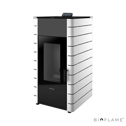 SALAMANDRA A PELLETS PARA AQUECIMENTO CENTRAL - SOLZAIMA HIDRO HIMALAIA 23 KW