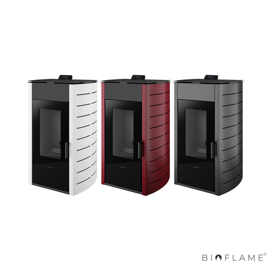 SALAMANDRA A PELLETS PARA AQUECIMENTO CENTRAL - SOLZAIMA HIDRO K2 17 KW