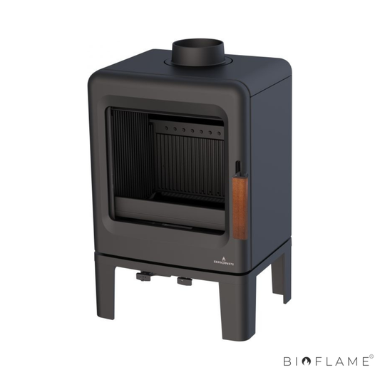 SALAMANDRA A LENHA EM FERRO FUNDIDO - BRONPI LIRA