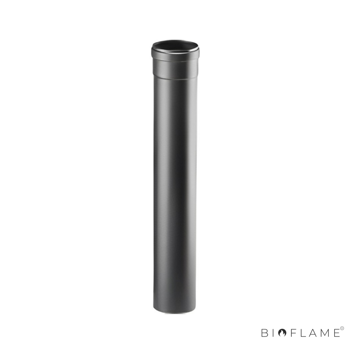 TUBO AÇO 1,2MM COR PRETA 80MM - APROS