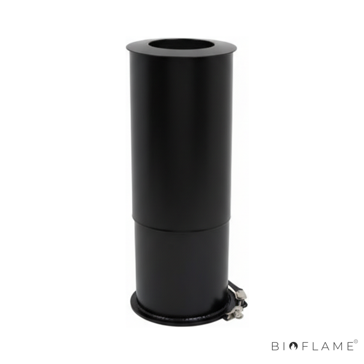 TUBO EXTENSÍVEL PAREDE DUPLA COM ABRAÇADEIRA - VM CHAMINÉS CLOSETOP