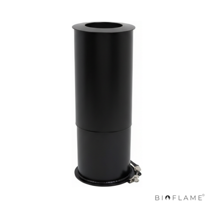 TUBO EXTENSÍVEL PAREDE DUPLA COM ABRAÇADEIRA - VM CHAMINÉS CLOSETOP