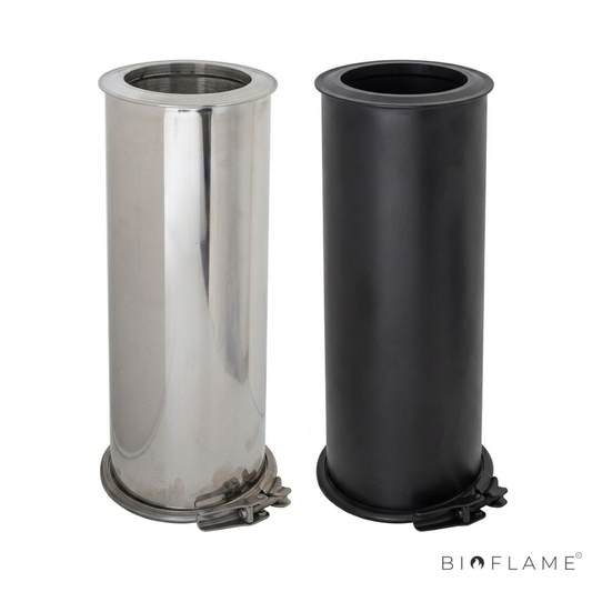 TUBO PAREDE DUPLA COM ABRAÇADEIRA - VM CHAMINÉS CLOSETOP