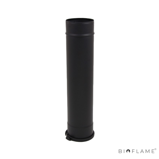 TUBO EM INOX - VM CHAMINÉS ALFA 304 05 PRETO