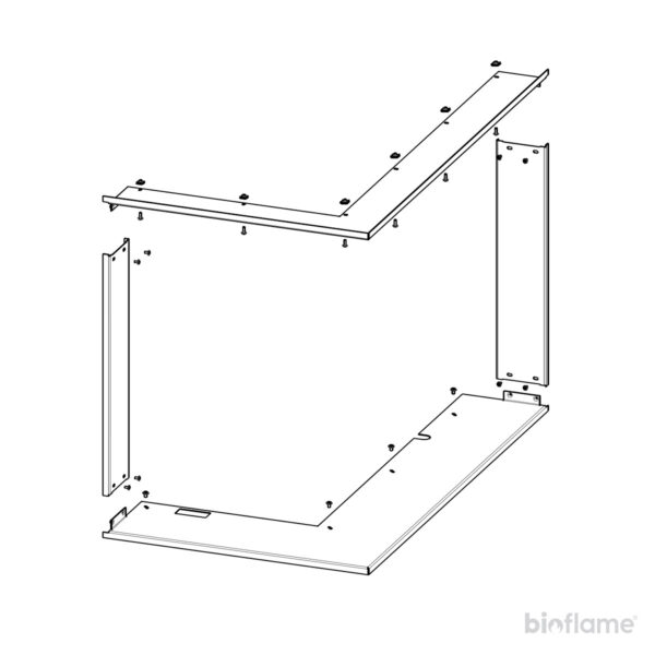 Recuperador de Calor a Lenha Romotop HR3LF 24