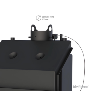 Saída de fumo de 200mm do Recuperador de Calor Tecno-Hydrobronpi