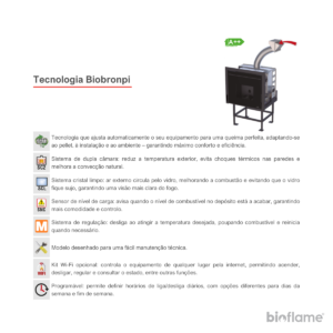 Tecnologias avançadas Biobronpi do Recuperador de Calor para Aquecimento Central a Pellets - BioBronpi Alpes Hydro.