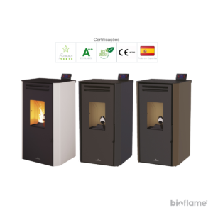 Certificações Ecodesign e Flamme Verte 7 estrelas da Salamandra a Pellets - Biobronpi Tina