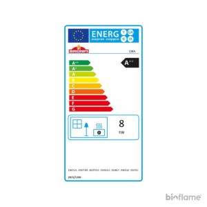 Classe energética A++ da Salamandra a Pellets Canalizável - Biobronpi Cira