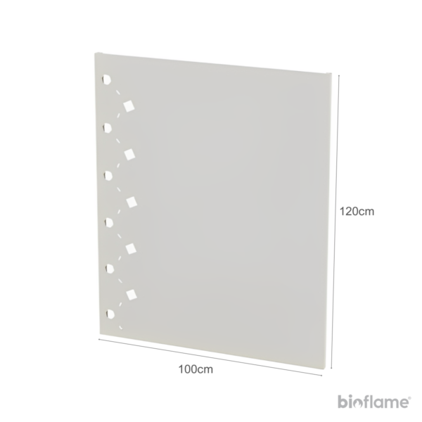 Dimensões da Chapa Decorativa para Parede Biobronpi.
