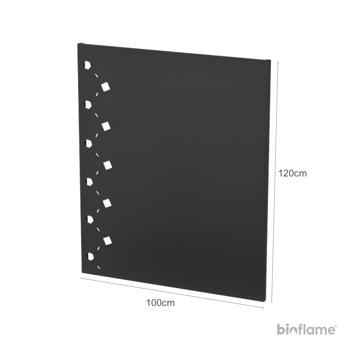 Dimensões da Chapa Decorativa para Parede Biobronpi.