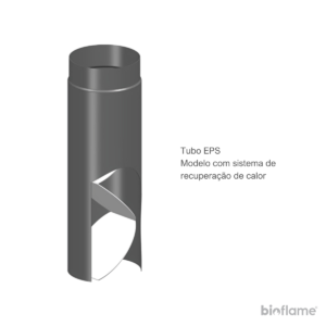 Tubo EPS da Salamandra a Lenha Nordica Extraflame Concita 2.0