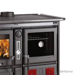 Forno do Fogão a Lenha Nordica Extraflame Termorosa XXL