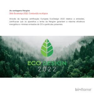 Selo Ecodesign 2022 do Hergom C-3/70 HF